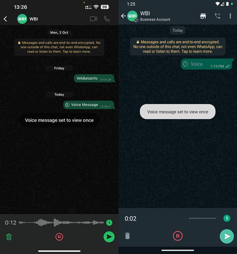 Whatsapp Is Rolling Out A Feature To Set View Once Mode To Voice Notes
