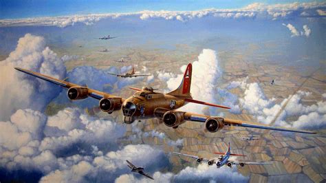 🔥 Download Flying Fortress Artwork Ww Ii Wallpaper By Donj B 17