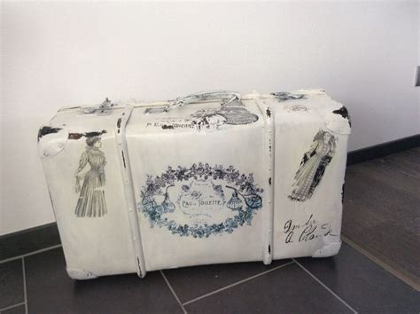 Vintage Koffer Alten Koffer In Shabby Vintage Ein Designerstück