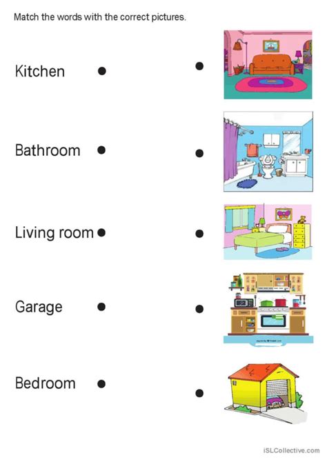 Rooms In The House English Esl Worksheets Pdf And Doc