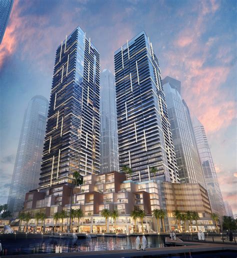 Aedas Designs Iconic Residences At Dubai Marina Aedas Archinect