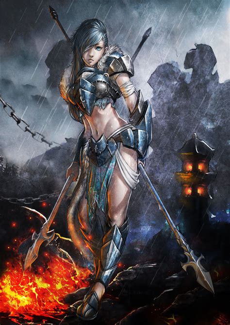 Warrior Fantasy Female Warrior Fantasy Fighter Fantasy Warrior