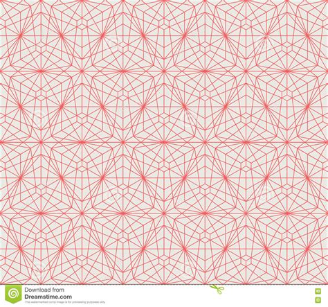 Vector Seamless Pattern Modern Stylish Texture Repeating Geometric
