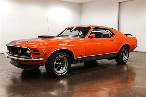 1970 Ford Mustang Mach 1 Fastback 5482 Miles Calypso Coral Coupe 351c