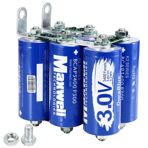 Maxwell 18v 566 Farad Super Capacitor Battery Power Bank 30v 3400f