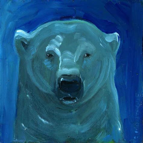 Christine Montague Fine Art Polar Bear Paintings Portraits