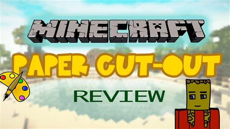 Paper Cut Out Minecraft Texture Pack Review 152 Youtube