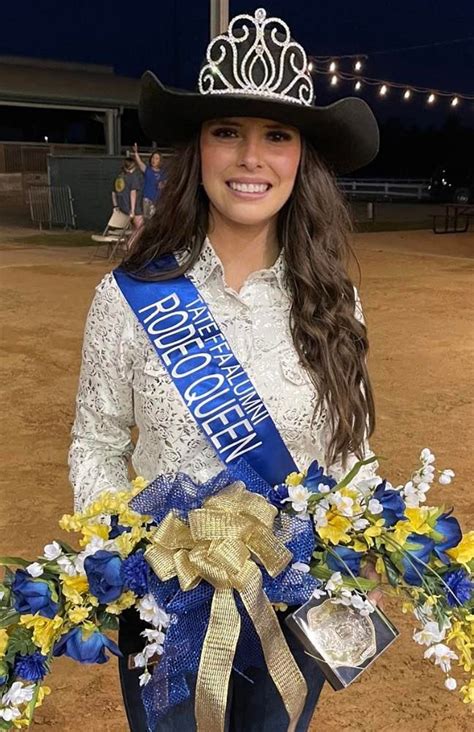 lexi nelson named tate ffa rodeo queen