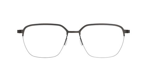 Half Frame Glasses Lindberg Semi Rimless Eyeglasses