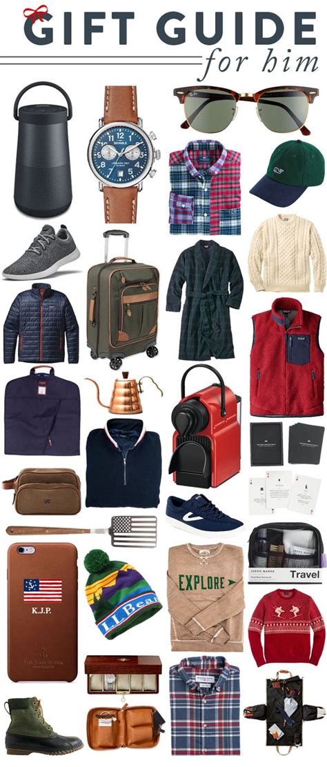 Guys are somewhat predictable and as long as you play to their interests they'll appreciate being given a thoughtful holiday gift. Gifts for Him - CARLY | Gifts for him, Gifts, Gift guide ...