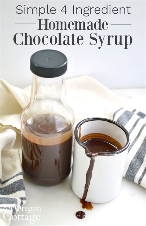 the best homemade chocolate syrup recipe 5 ingredients