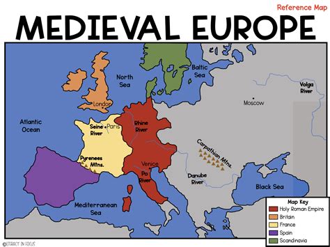 Medieval Europe Map Activity Pdf Interactive Map