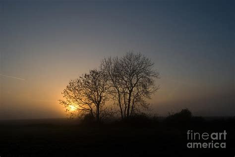 Misty Sunset Digital Art By Nigel Bangert