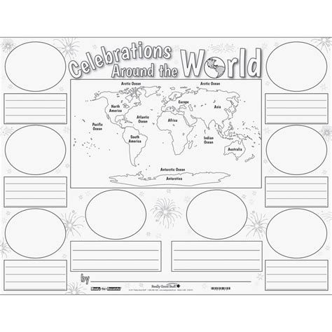Ready To Decorate® Celebrations Around The World Posters 24 Posters