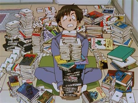 what a 90s anime collection looked like vhs club
