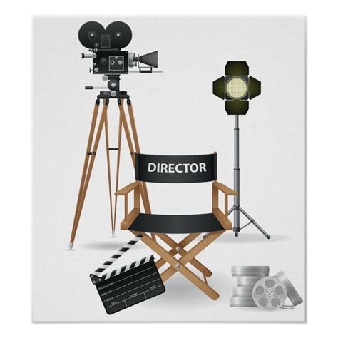 Movie Director Set Poster In 2021 Movie Director