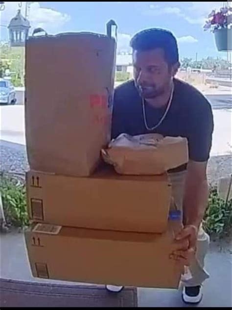 This Man Caught On Ring Camera Stealing Packages In The Area Of Claremont And California On