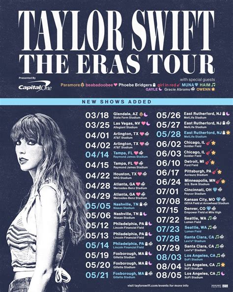 Taylor Swift Adds New Stadium Dates To ‘the Eras Tour Unmuted News Trailblazing News