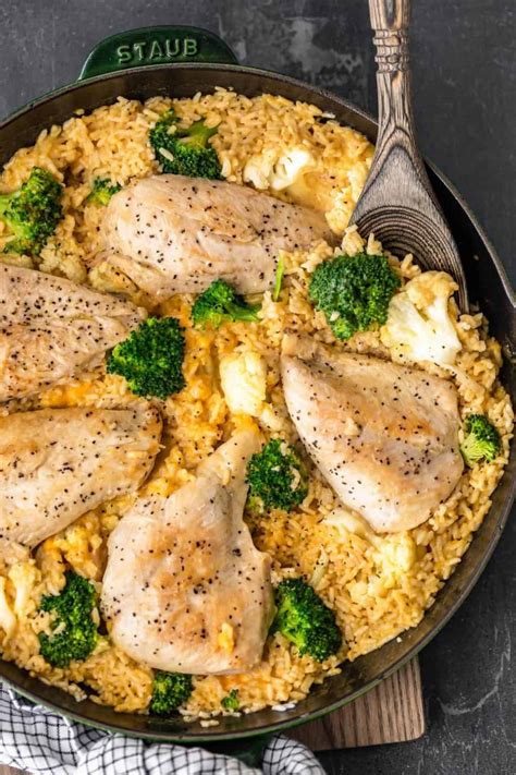 Cheesy Chicken And Rice Recipe Easy Chicken Recipes Video