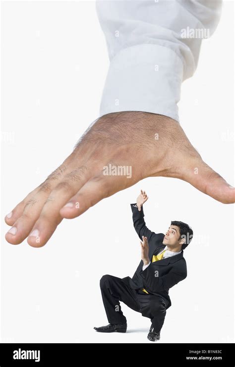 Businessman Being Crushed Under Human Hi Res Stock Photography And