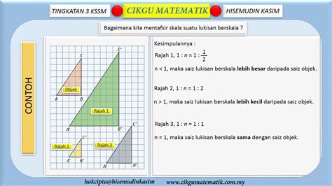Lukisan Berskala Tingkatan 3 Akademi Youtuber Matematik Tingkatan 3 4