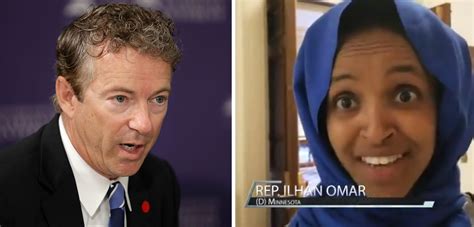 After Rand Paul Offers To Buy Ticket To Somalia Ilhan Omar Supports