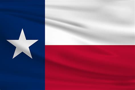 Texas Waving Flagga Vektorgrafik Och Fler Bilder På Design Istock