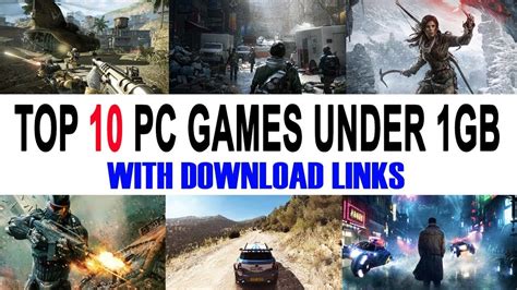 Top 10 Pc Games Under 1gb With Download Links Latest Updated