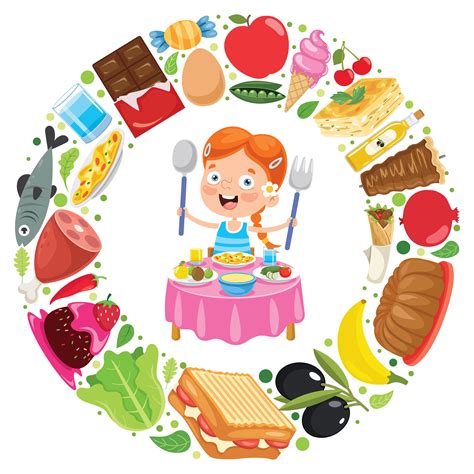 Cartoon Healthy Food Drawing Healthy Foods Clipart Kids Cliparts