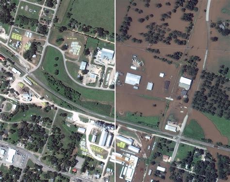 Simonton Texas Before And After Harveys Floods Pictures Cbs News