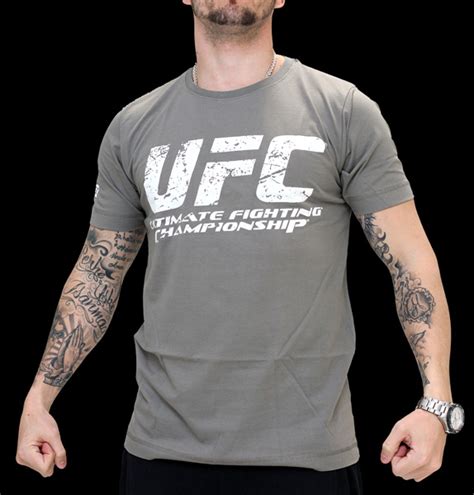Ufc Ultimate Fighter Olivewhite Tee Mens Clothing T Shirts