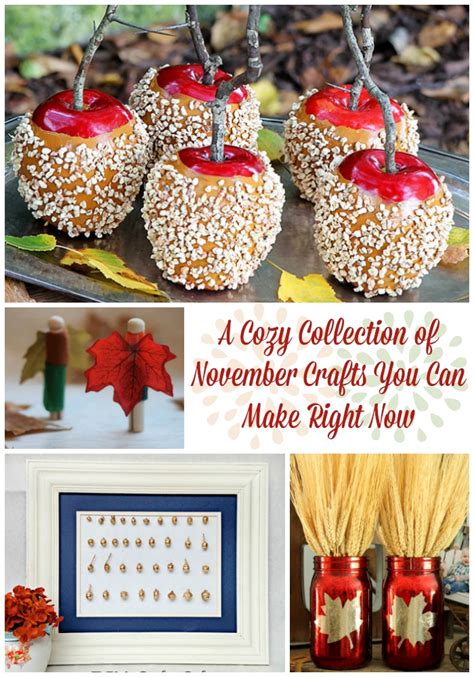 A Cozy Collection Of November Crafts You Can Make Right Now