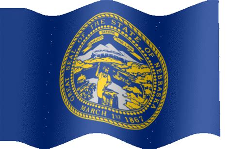 Animated Nebraska Flag Ne Flag Country Flag Of 