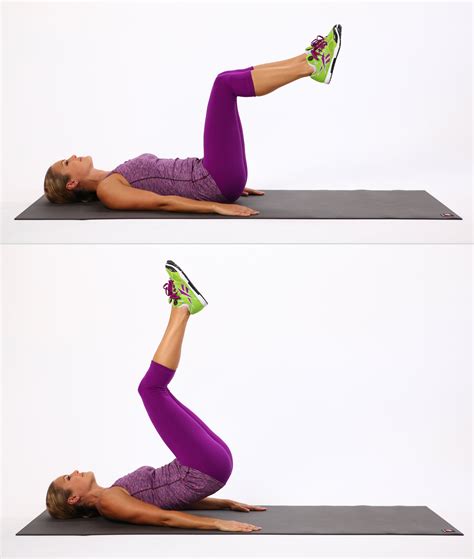 reverse crunch transform your abs with this 2 week crunch challenge popsugar fitness