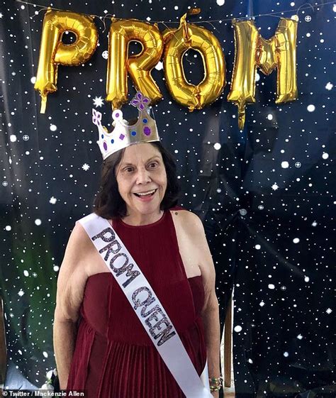 granddaughter throws prom for 75 year old grandma with alzheimer s daily mail online