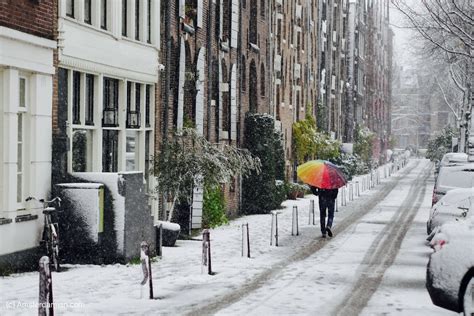 Its Snowing In Amsterdam Amsterdamian