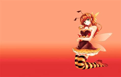 Anime Girl In Bee Costume