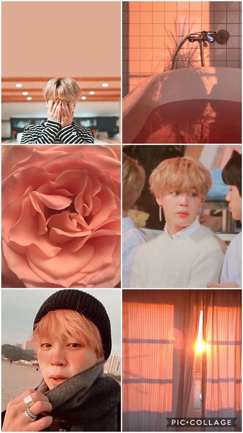 Jimin Peach Aesthetic 70 Aesthetic Violet Aesthetic Orange Aesthetic