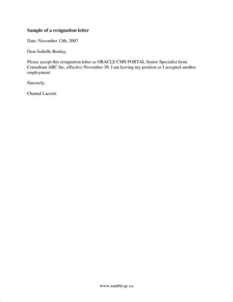 Following is a list of sample two weeks' notice letters and two weeks' notice templates, which will save your time and efforts for sending a. Resignation letter, Letter example, Lettering