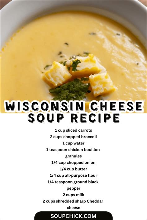 Wisconsin Cheese Soup Recipe With Fine Ingredients You Need To Try