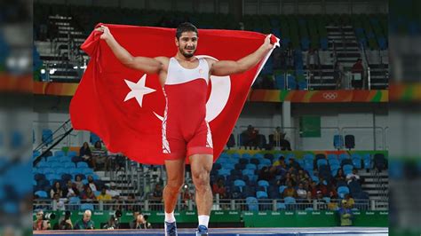 Rio 2016 Turkeys Taha Akgul Wins Mens 125kg Freestyle Wrestling Gold