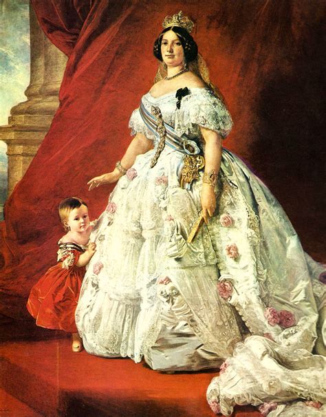 Isabel Ii Reina De España Queen Isabella Victorian Dress Royal