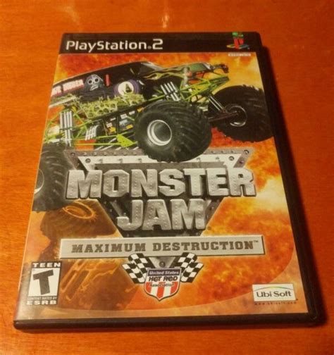 Monster Jam Maximum Destruction Sony Playstation 2 2002 For Sale