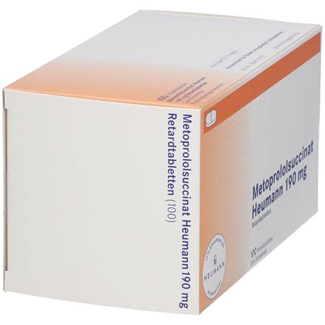 Metoprololsuccinat Heumann Mg St Mit Dem E Rezept Kaufen Shop Apotheke