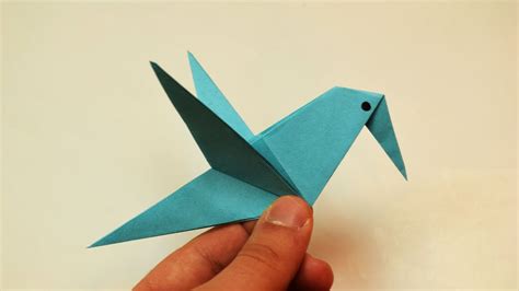 How To Make A Paper Bird YouTube