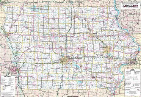 Printable Iowa Map