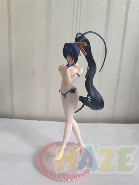High School Dxd Akeno Himejima Swimsuit Pvc Figure Model Toy 13cm New