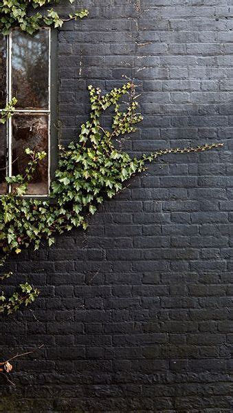 A quick coat of white paint can really help revamp your outdoor space, just like it would on an indoor fireplace. garden brick wall painted - Google Search | Exterior wall ...