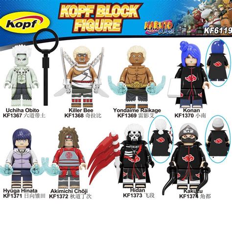 Naruto Hinata Feidan Kado Kirabi Rabi Raying Ai Compatible Lego