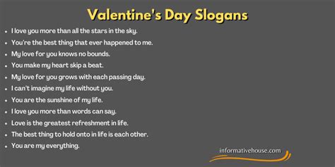 150 Romantic And Cute Valentines Day Slogans To Impress Your Partner